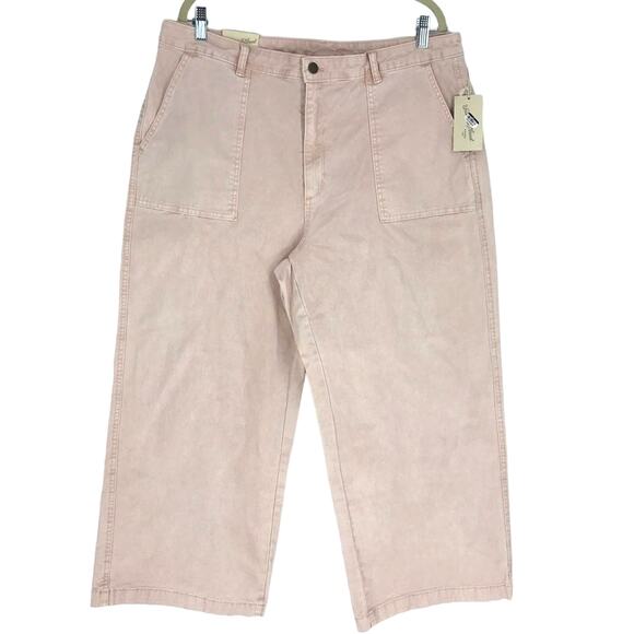 Universal Thread Highest Rise Wide Leg Crop Pants Size 2 NWT - Picture 2 of 8